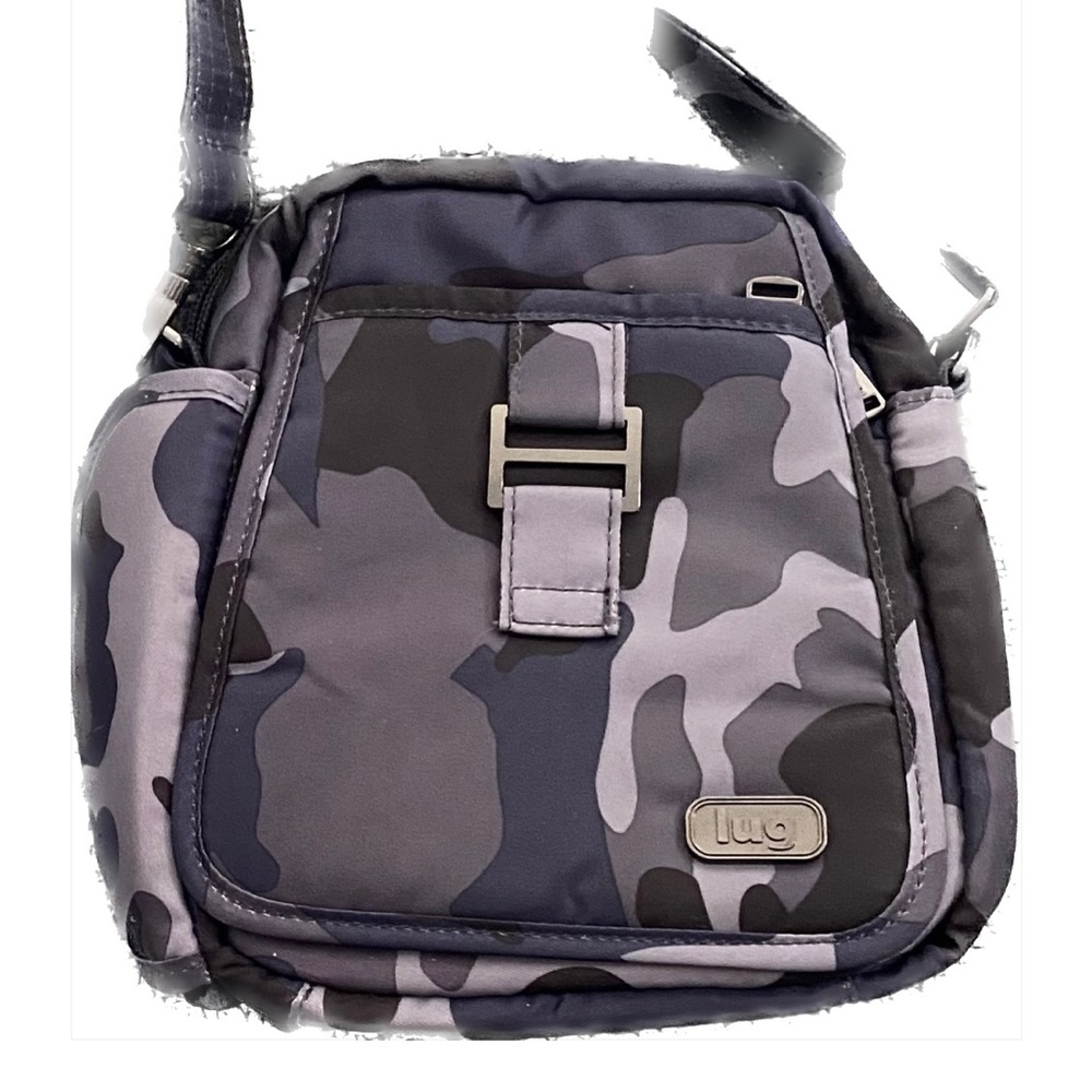 Lug BLU CAMO Crossbody, Spring Sale